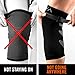 Mava Sports Knee Compression Sleeve Support with Adjustable Strap for Men and Women - Perfect for Joint Pain, Weightlifting, Running, Gym Workout, Squats and Arthritis Relief (Black, Medium)