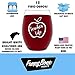 Funny Bone Products Teacher Gifts For Women or Men – Appreciation Gifts – 15 OZ Stemless Wine Glass “Teacher Life” Funny Christmas Presents For Teachers or Professors