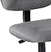 Boss Office Products B1615-GY Ergonomic Works Drafting Chair without Arms in Grey, Gray, Mid-Back