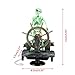 Delight eShop Action-Aquarium Skeleton Pirate Captain Ornament Fish Tank Landscape Decoration