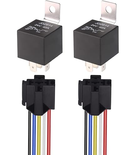 12V Automotive Changeover Relay W/Diode 40A 5-Pin SPDT With