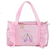 Girls Pink Dance Duffel Bag