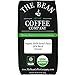 The Bean Organic Coffee Company 50/50 (Half Caff) French Roast, 50% Decaf, Dark Roast, Ground Coffee, 16-Ounce Bag, Café Molido Tostado Orgánico descafeinado
