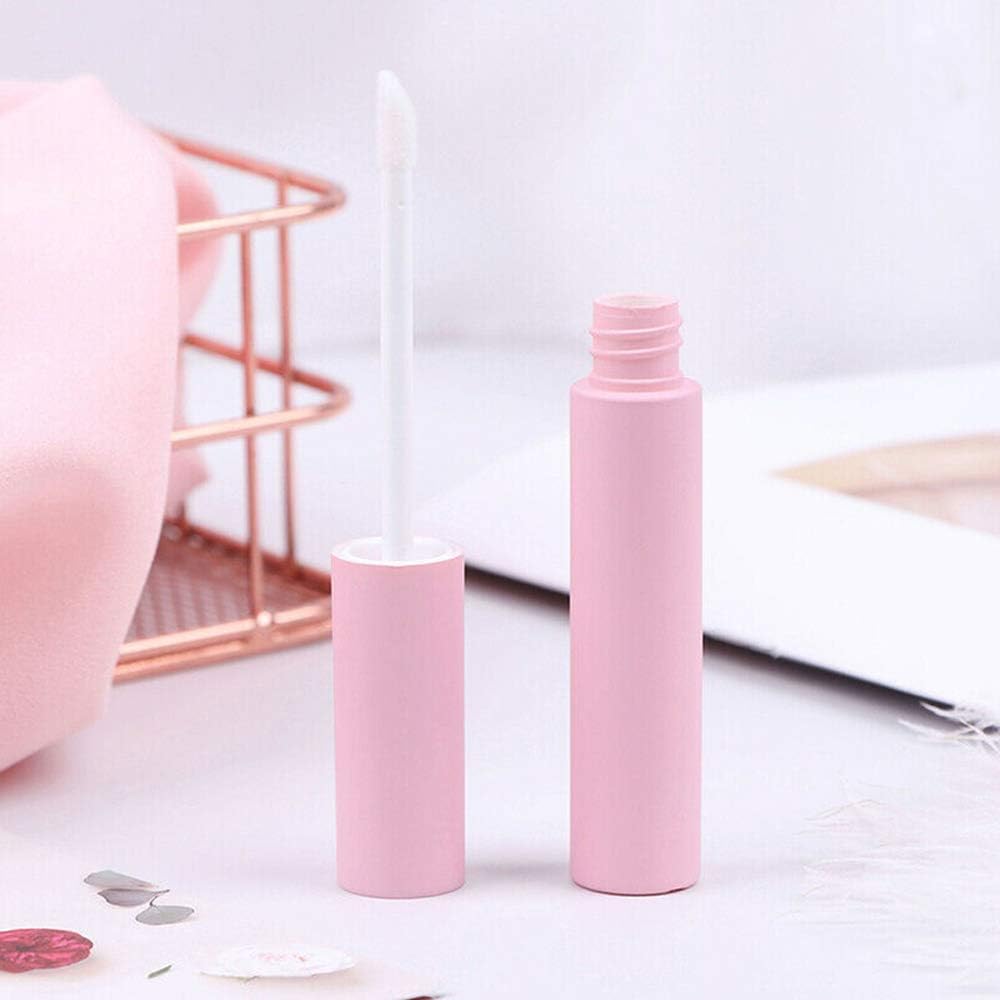 DAWEIF 10ml Lip Gloss Empty Tubes with Eyelash Wand Transfer Pipettes for Lip balm DIY Cosmetics Container Bottle