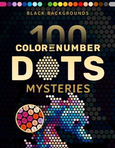 Libro De Colorear Color By Number De 100 Páginas – Con Lápices Acuarelables De Doble Punta Y Tinta De Secado Rápido, Ideal Para Creatividad