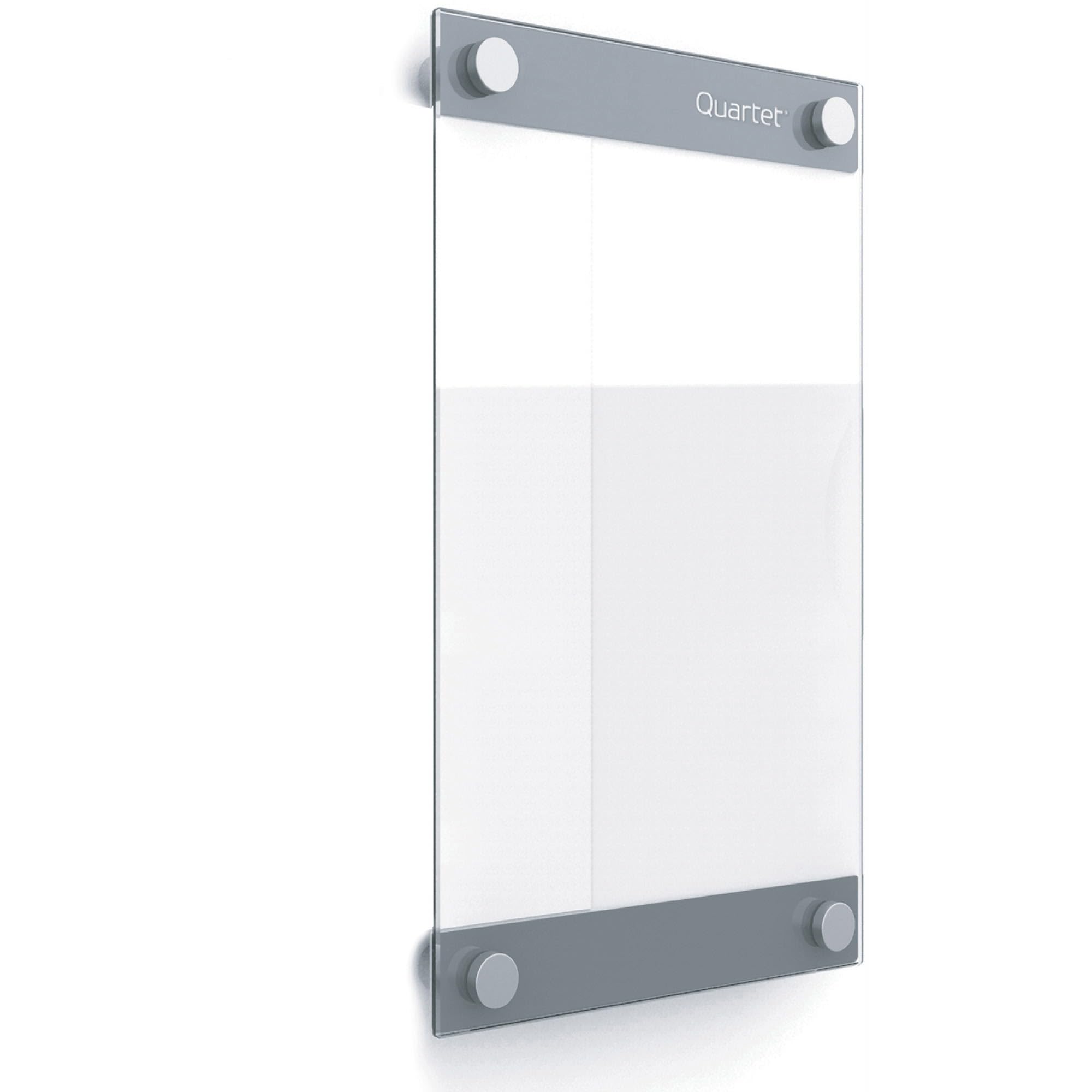 Quartet Glass Whiteboard, Magnetic Dry Erase