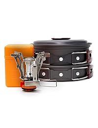 vinqliq Camping Campfire Utensilios de cocina Mess