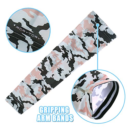 image for RoryTory Cooling Arm Elbow Compression Sleeve Sun Guard Tattoo Sleeves