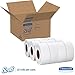 Scott Jumbo Roll (JR) Commercial Toilet Paper (07223), 1-PLY, White, 12 Rolls / Case, 2,000' / Roll