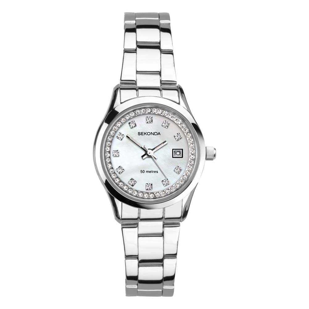 Sekonda Midnight Star Women's Watch with White Mother of Pearl Dial 40327