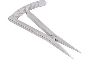 Generic Fine Marking Gauge for Leather and Metal, Small and Exquisite Compass Tool for Clothing and Shoe Edges, 1 Piece for L