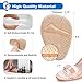 Metatarsal Sleeve Pads, 2 PCS Ball of Foot Cushions, Fabric Metatarsal Sleeve with Sole Cushion Gel Pads Supports Metatarsalgia, Morton's Neuroma, Calluses and Other Ball of Foot Pain (XL)