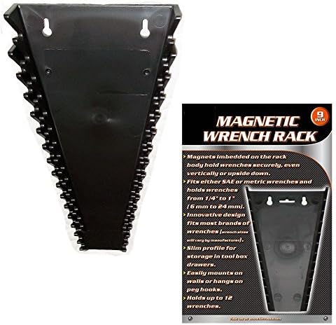 QNP RRG 1 Universal Magnetic Wrench Tray SAE Metric Socket Rack Toolbox Organizer Holder