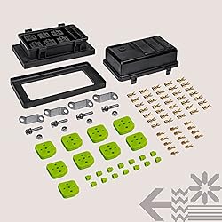 12V Auto Waterproof Fuse Relay Box Block Kit [6