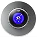 NEST Thermostat Wall Plate Cover, NOT PLASTIC! HIGHEST QUALITY - MADE IN THE USA - Brushed Stainless Steel 6 inch backdrop for all Nest Thermostats. Beautiful & Stylish by The Nest Décor