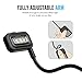 MoKo Flexible Neck LED Clip-On Reading Light Lamp, for Amazon Kindle 1/2 / 3/4 / 5, Kindle 7th Gen / 8th Gen, Kindle Touch, Kindle DX/DXG, 6