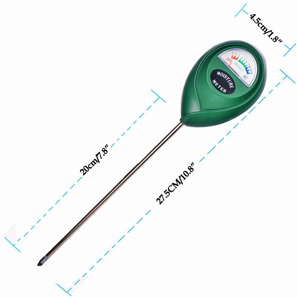 XLUX T10 Soil Moisture Sensor Meter Soil Water Monitor, Hydrometer