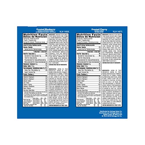 4 Pop+Tarts+Breakfast+Pastries+Strawberry+Blueberry