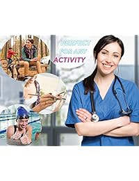 Arua - Anillo de boda de silicona para mujer (5 unidades, incluye caja de regalo)