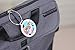 Dynotag® Web Enabled Smart Deluxe Steel Luggage ID Tag & Braided Steel Loop, with DynoIQ™ & Lifetime Recovery Service (Dots)