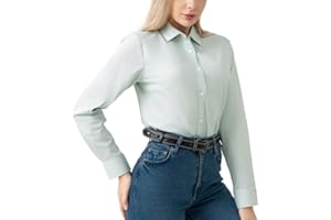 PASHARTUK Women Button Down Shirts Dress Shirts for Women Long Sleeve Shirts for Women