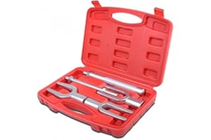 J&R QUALITY TOOLS Vector Tools 5pc Pickle Fork Set for Separating Ball Joints Tie Rods Pitman Arms and Other Linkages