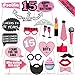 Quinceanera Decorations Sweet 15 Birthday Girl -104 Pk Decoracion De 15 Anos Rose Gold Pink Party Supplies Sash Photo Booth Props Candle Cake Toppers Balloon Banner Happy Fifteen Year Old Gift Ideas