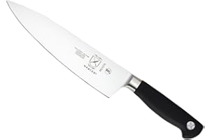 Mercer Culinary M21078 Genesis 8-Inch Short Bolster Chef's Knife,Black