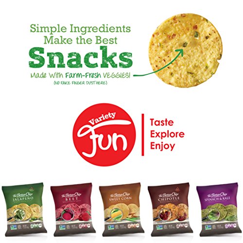 The Better Chip Whole Grain Chips Variety Pack Sampler, 1.5 Ounce (10 Count) - Thumbnail 4