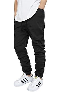 mens black drop crotch jeans