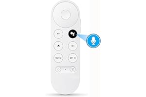 Dayume New Voice Remote Control for Google Chromecast 4K Snow HDTV, Replacement Remote for Google TV Streamer 4K, for G9N9N G