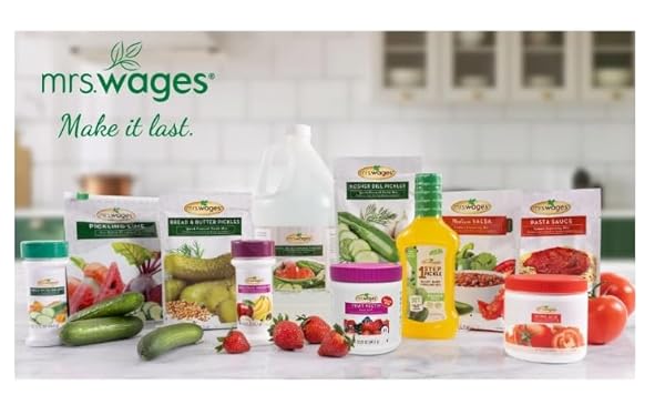 MRS. WAGES FRESH FRUIT PRESERVER, 6-OUNCE SHAKER BOTTLE