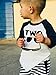 Olive Loves Apple Two Cool 2nd Birthday Shirt for Toddler Boys 2nd Birthday Shirt Boy 3/4 Sleeve Two Cool,Navy,2T