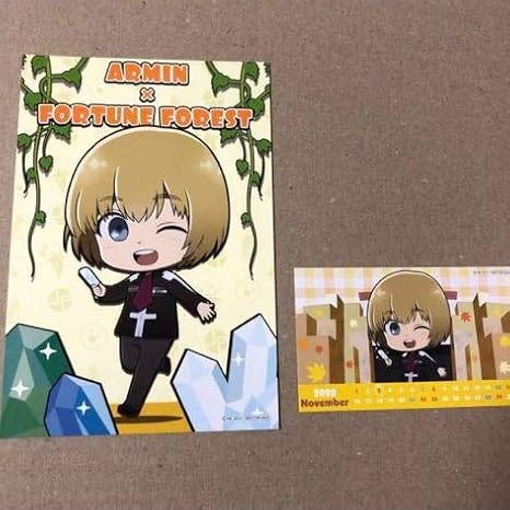 Amazon 進撃の巨人 ジョイポリス ポストカード カレンダーカード アルミン 進撃の巨人 あにめ アニメ 萌えグッズ 通販