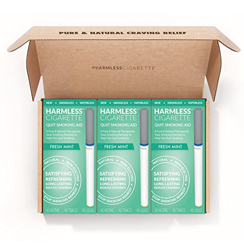 #1 Quit Smoking Kit & Natural Stop Smoking Remedy To Help You Successfully Quit Smoking. Successfully Quit Smoking in 4 Weeks or Less (Fresh Mint / Quit Kit, 3 Pack)