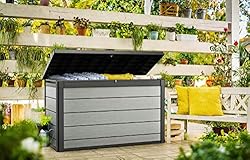 Keter Denali 200 Gallon Resin Large Deck Box with