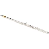 Yamaha YFL-382H Intermediate Flute with Inline G and Gold-plated Lip Plate