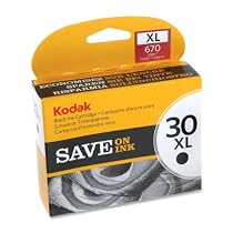 Kodak 30B/XL Ink Cartridge - Black - 1 Year Limited Warranty