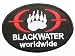 BLACKWATER Army Military USA Mercs Security Iron On Sew On Patch 3.5"9.5cm x 2.5"/6.6cm BY MNC SHOP
