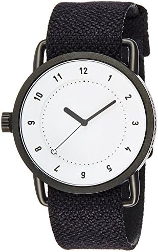 TID watches Kvadrat collaboration designer watch leather recycled fiber use pull through TID01-TW WH / COAL TID01-TW WH / COAL