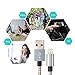 iPhone Charger, 4-Pack 3Ft 6Ft 6Ft 10Ft Mingu, Nylon Braided Cord Lightning Cable to USB Charging Cable for iPhone 7 7 Plus 6s 6 5s 5c 5 SE, iPad Pro, Air, mini, iPod - Gold & Grey