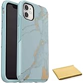 OtterBox Symmetry Series Case for iPhone 11 & iPhone XR (Only) - with Cleaning Cloth - Non-Retail Packaging - Teal Marble