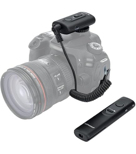 RMT-DSLR2 - Mando A Distancia De Repuesto Para Cámara Sony DSLR-A450 DSLR-A390 DSLR-A380 DSLR-A330 DSLR-A290 DSLR-A230 DSLR-A900 DSLR-A850 DSLR-A700 DSLR-A550 DSLR-A50 R-A50000 NEX-7 NEX-6 NEX-5T
