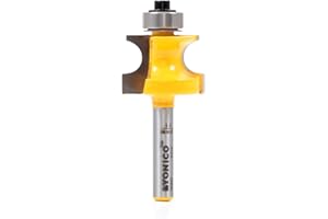 YONICO Bullnose Beading Router Bits 3/8-Inch Bead 1/4-Inch Shank 13192q