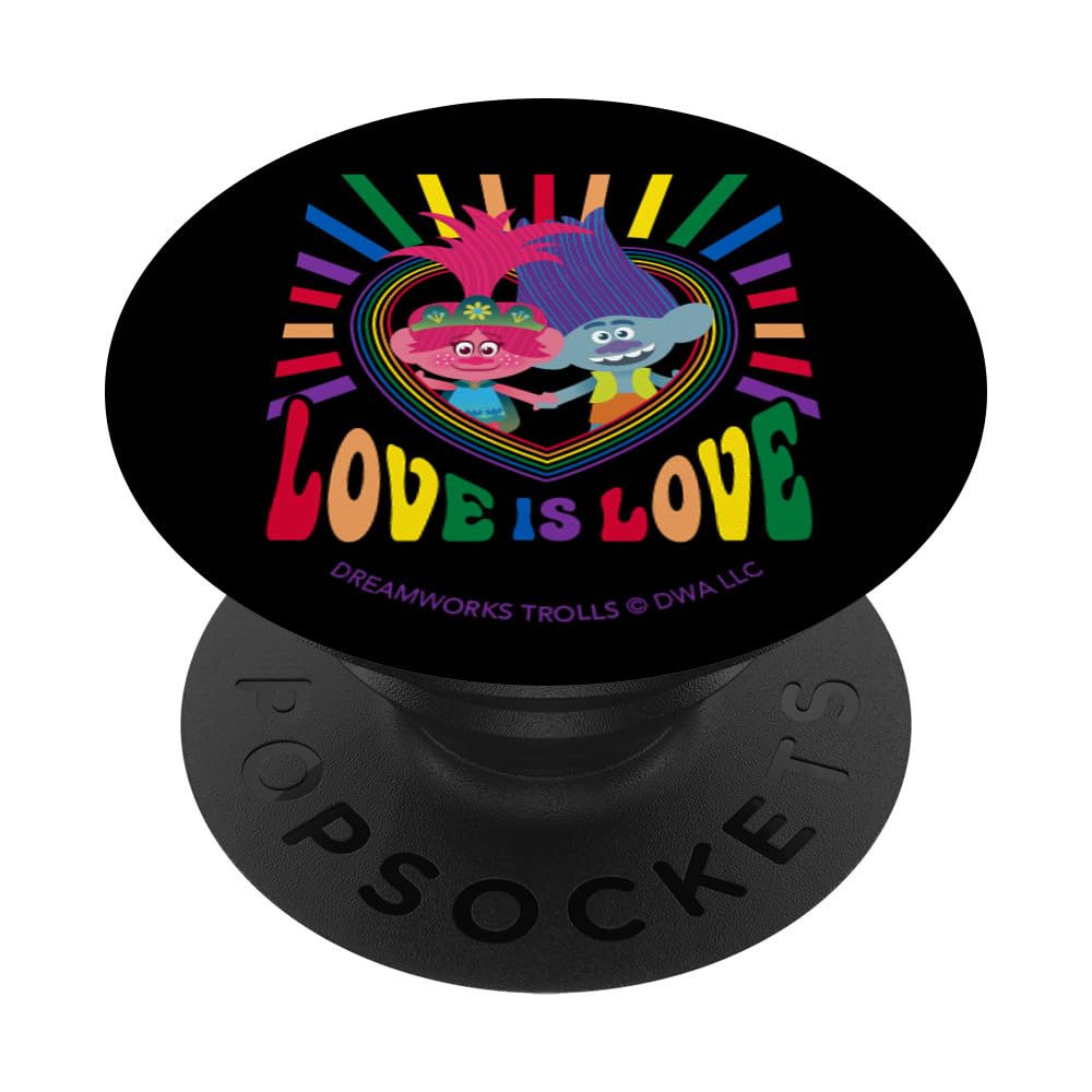 DreamWorks Trolls Poppy & Branch Love is Love PopSockets Swappable PopGrip
