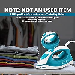 Utopia Home Steam Iron for Clothes With Non-Stick