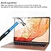 Tempered Glass Screen Protector Compatible with 2019 2018 MacBook Air 13 with Touch ID A1932 with Gift Microfiber Keyboard Cover Cloth/2016-2019 New MacBook Pro 13 Model A2159 A1706 A1708 A1989 A2338