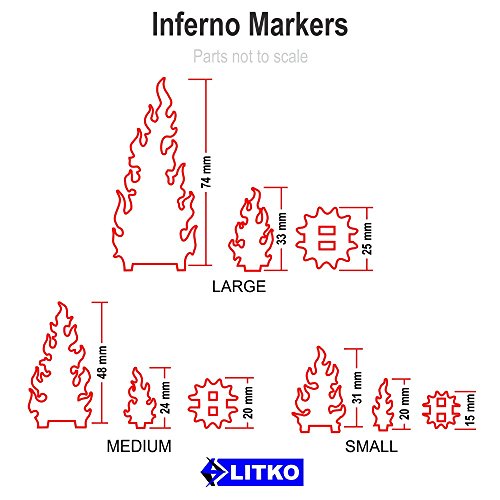 Inferno Marker Set, Variety (5)
