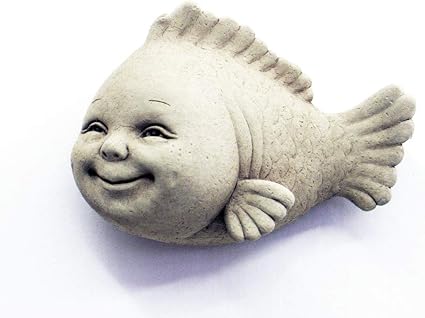 Amazon Com Carruth Studio Fish Statue Opie Figurine Original Sculpture Handcrafted In Stone Artisan Made Outdoor Decorative Stones Garden Outdoor carruth studio fish statue opie figurine original sculpture handcrafted in stone artisan made