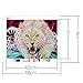 SuperDecor DIY 5D Diamond Painting by Number Kits, Special Shaped Rhinestones Partial Drill Cross Arts Craft Canvas Wall Decor for Adults, The Fierce Lioness 12x16 inch
